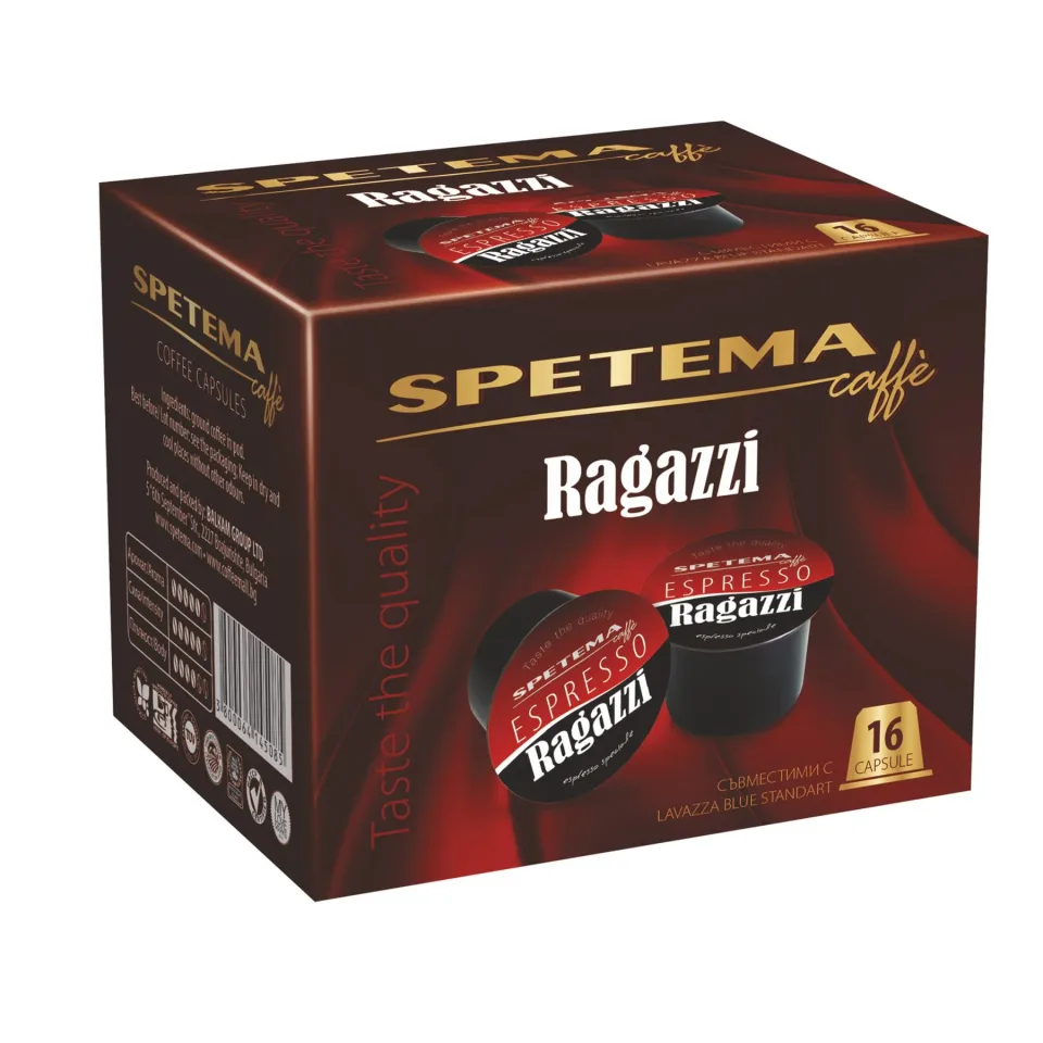 Capsule de cafea Spetema Blue, Ragazzi, 50 buc.