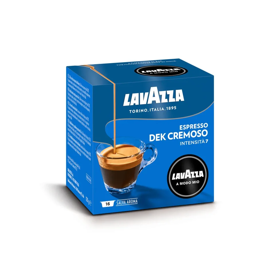 Capsule Lavazza A Modo Mio Dek Cremoso, 16 buc
