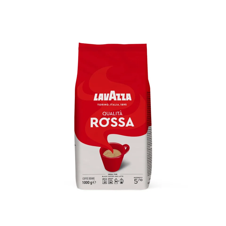 Boabe de cafea Lavazza Qualita Rossa, 1 kg