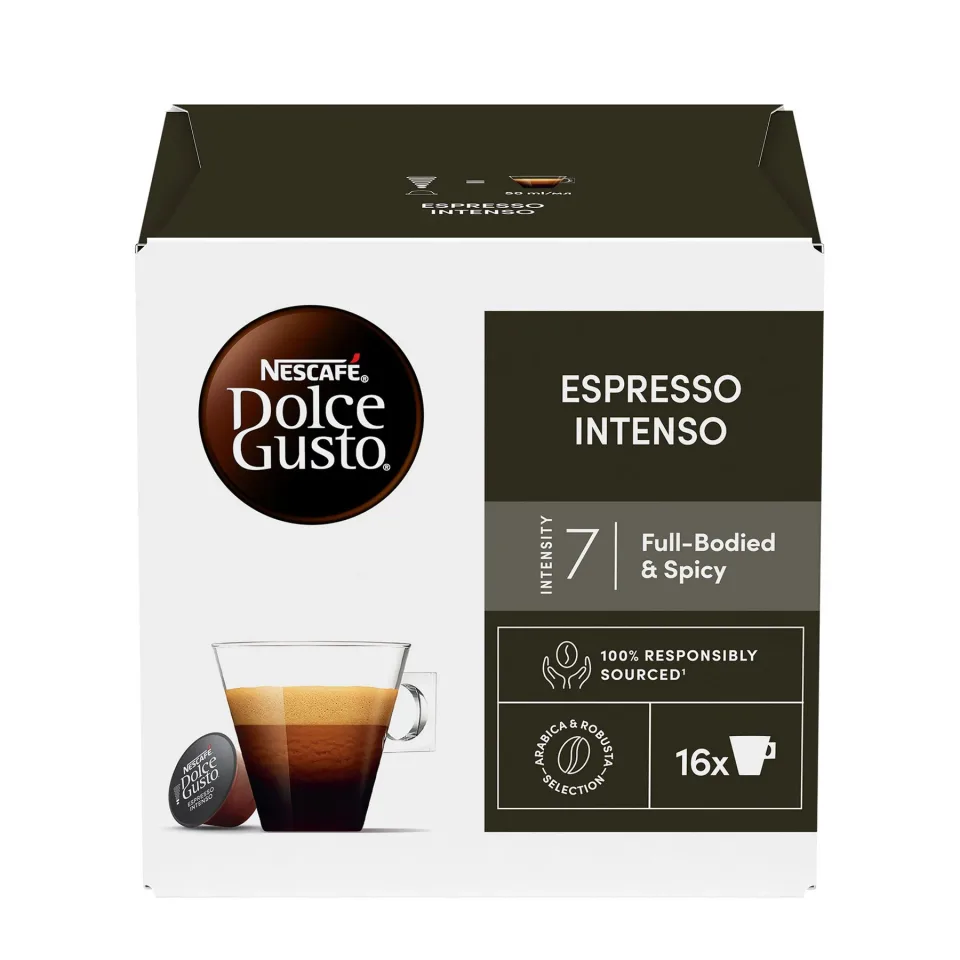 Capsule de cafea Nescafe Dolce Gusto Espresso Intenso, 16 bucăți