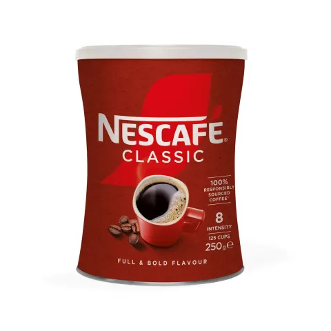 Cafea instant Nescafe Classic, 250 g, cutie metalică