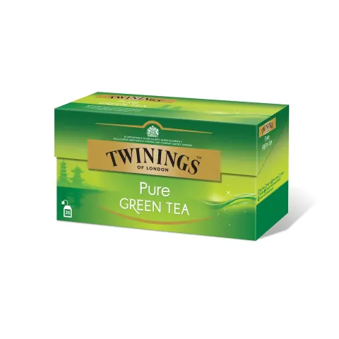 Twinings Tea „Green”, 2 g, plicuri de ceai, 25 buc.