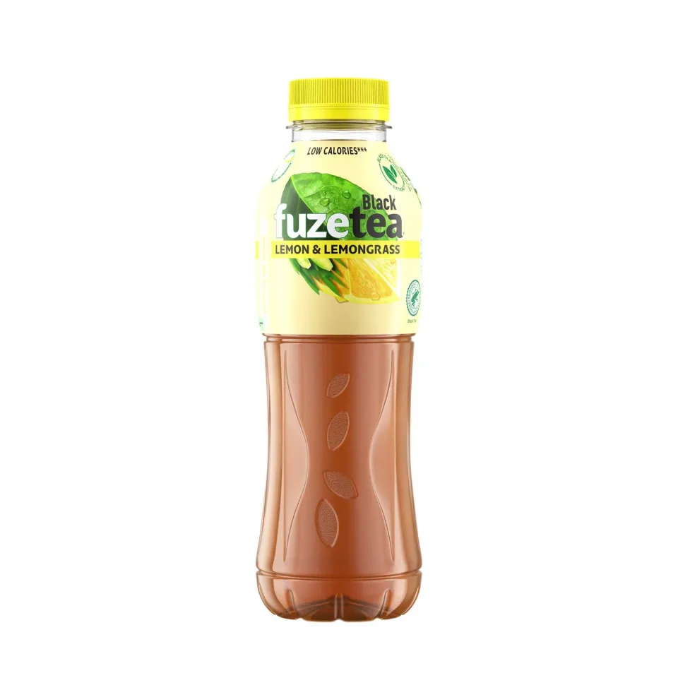 FUZEtea Ceai rece, lămâie și lemongrass, 500 ml
