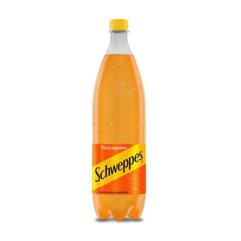 Schweppes Mandarin, 1.25 L, sticlă de plastic