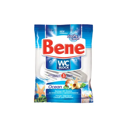 Odorizant pentru toaletă Bene, bloc uscat, diferite arome, 40 g