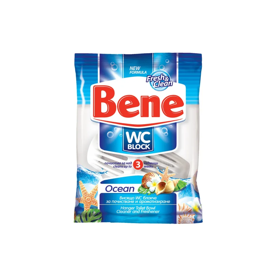 Odorizant pentru toaletă Bene, bloc uscat, diferite arome, 40 g