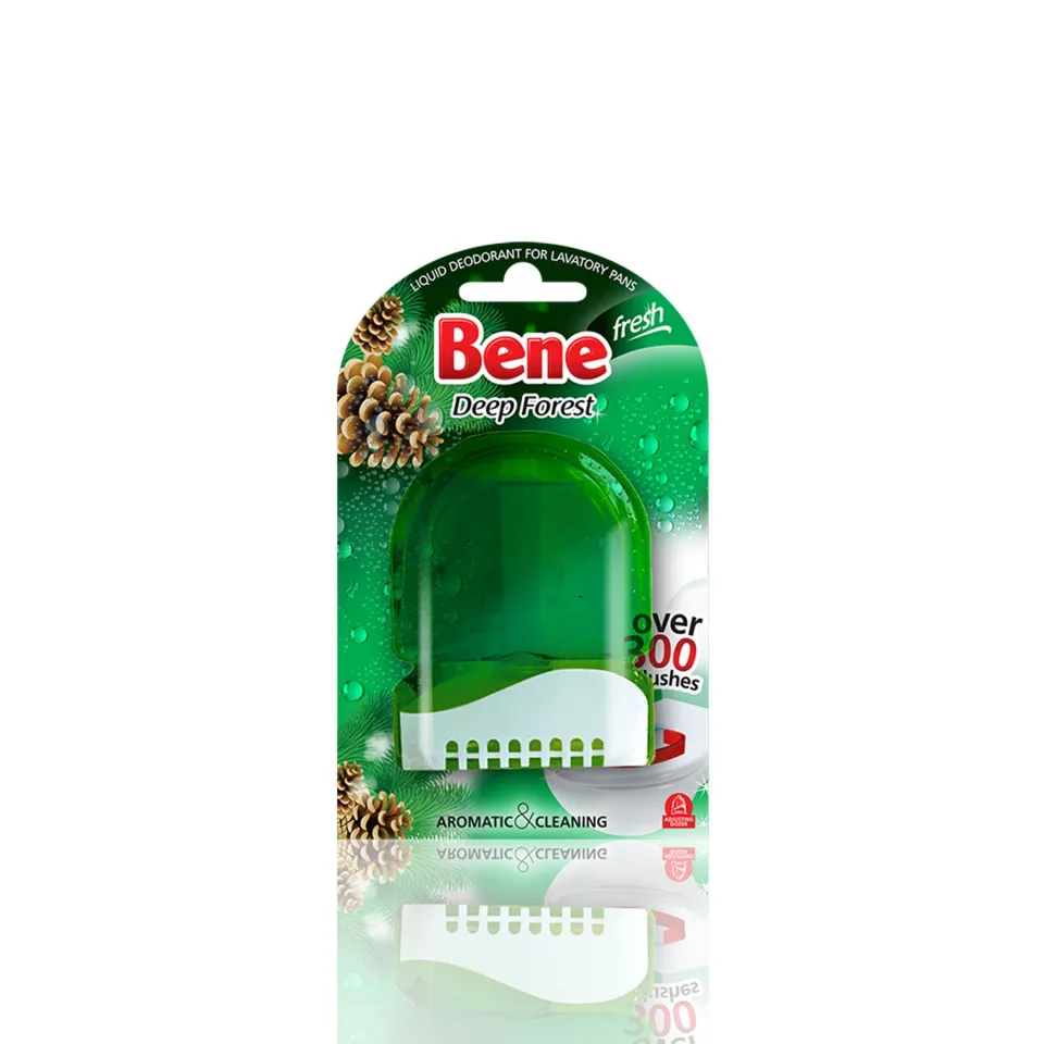 Odorizant pentru toaletă Bene Deep Forest, lichid, 50 ml, verde închis