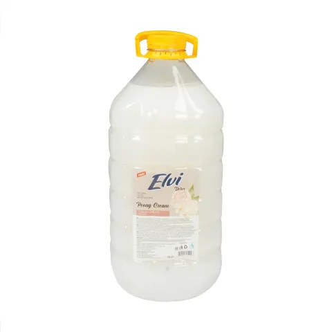 Săpun lichid Elvi, gentle passion, 5 L, alb