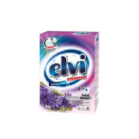 Detergent de rufe Elvi, universal, pentru spălare manuală, 400 g