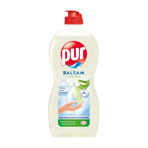 Detergent de vase Pur Balsam, aloe vera, 450 ml