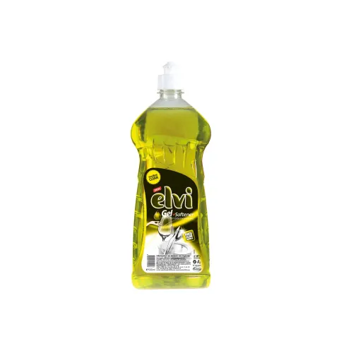 Detergent de vase Elvi Gel + Balsam, lămâie, 500 ml