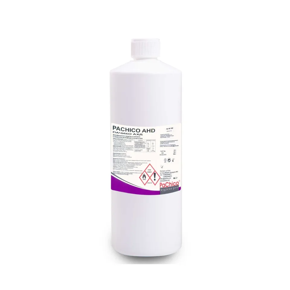 Detergent dezinfectant pentru mâini PaChico, AHD, profesional, 1 L