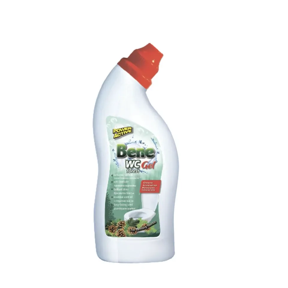 Agent de curățare pentru toaletă Bene, gel, pădure, 750 ml, verde