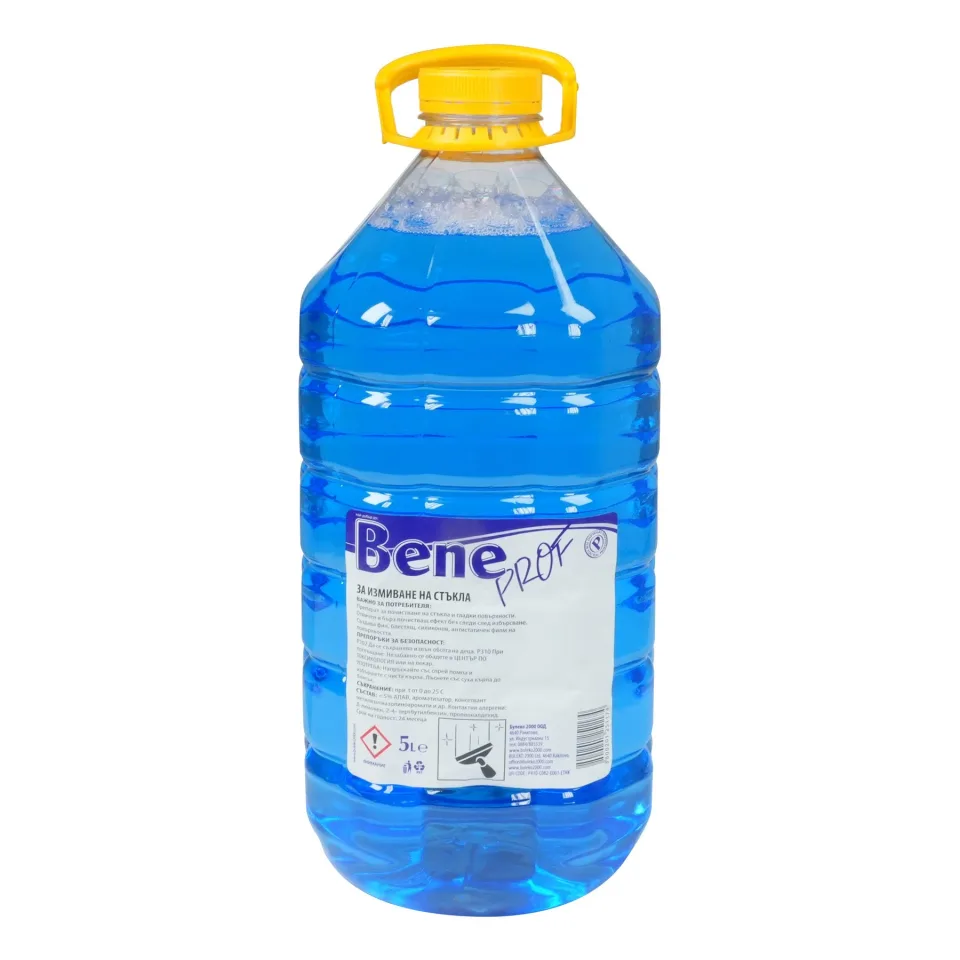 Agent profesional de curățare a geamurilor Bene, 5L