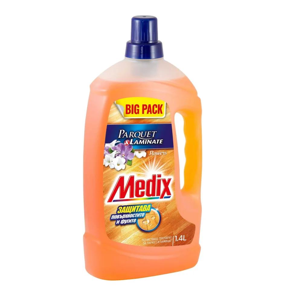 detergent pentru curățarea parchetului și pardoselilor laminate Medix, 1.4 L
