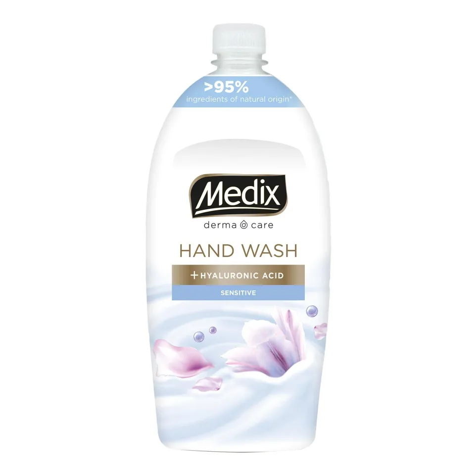 Săpun lichid Medix Cream Collection Sensitive, 800 ml, alb