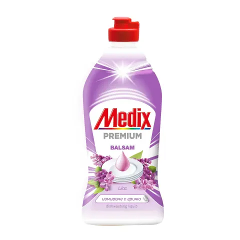 Detergent de spălat vase Medix Beauty Balsam, liliac, 415 ml, violet