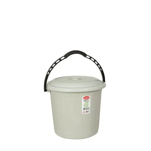 Găleată Planet cu capac, 10 L, gri