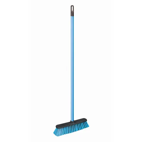 Mătură York Azur, cu mâner, 110 cm