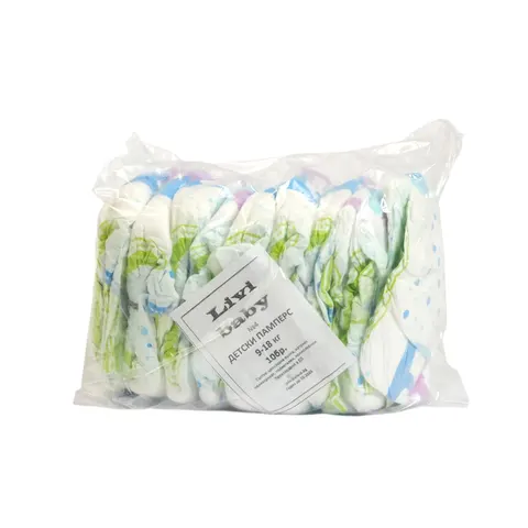 Scutece pentru copii №4 Livi Baby, 9-18 kg, 10 buc.