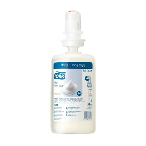 Săpun spumă Tork S4, rezervă, 1 L, 6 buc.