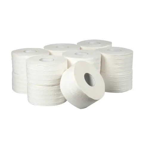 Hârtie igienică, triplu strat, celuloză, 400 g, 12 bucăți
