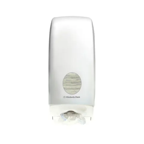 Dispenser pentru hârtie igienică în pachete Kimberly-Clark Aquarius, ABS, 17 x 15.5 x 34 cm