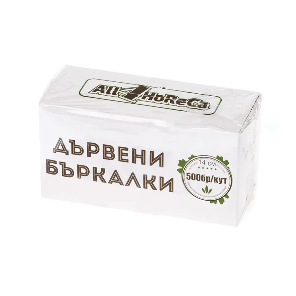 Bețe pentru amestecat Eco, din lemn, 500 buc.