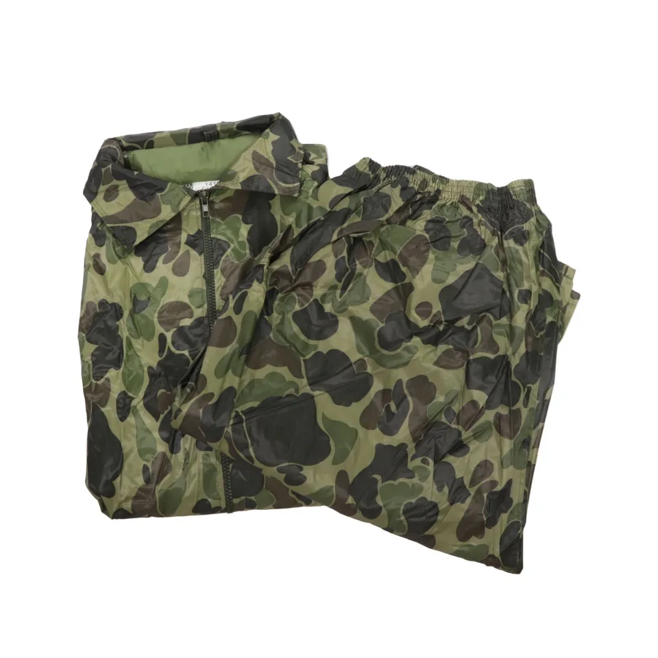 Costum impermeabil Carina PVC1410-4, poliamid, culoare camuflaj