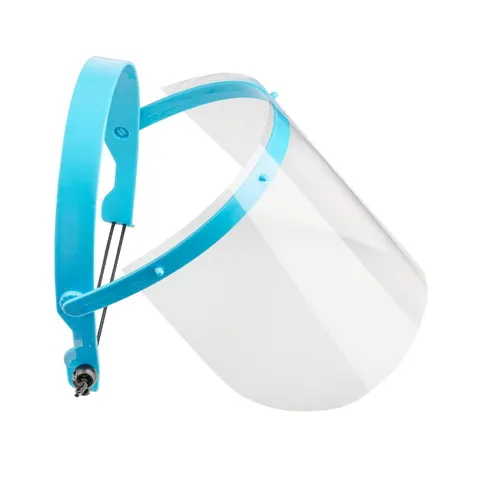 Casca de protecție Hunts, reutilizabilă, PVC, 0,4 mm, cu 5 ecrane de rezervă