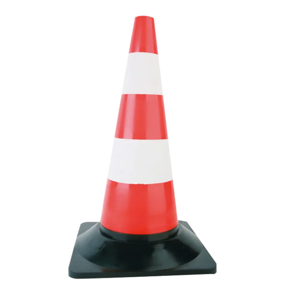 Con de semnalizare Cone Cone 2, din polietilenă, 50 cm