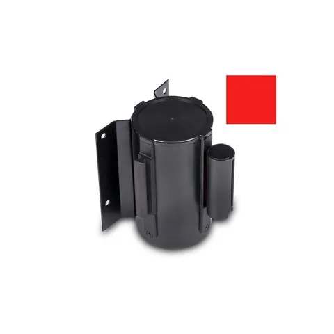 Bandă pentru limitator, pentru montare pe perete, 200 cm, roșu, lățime 45 mm