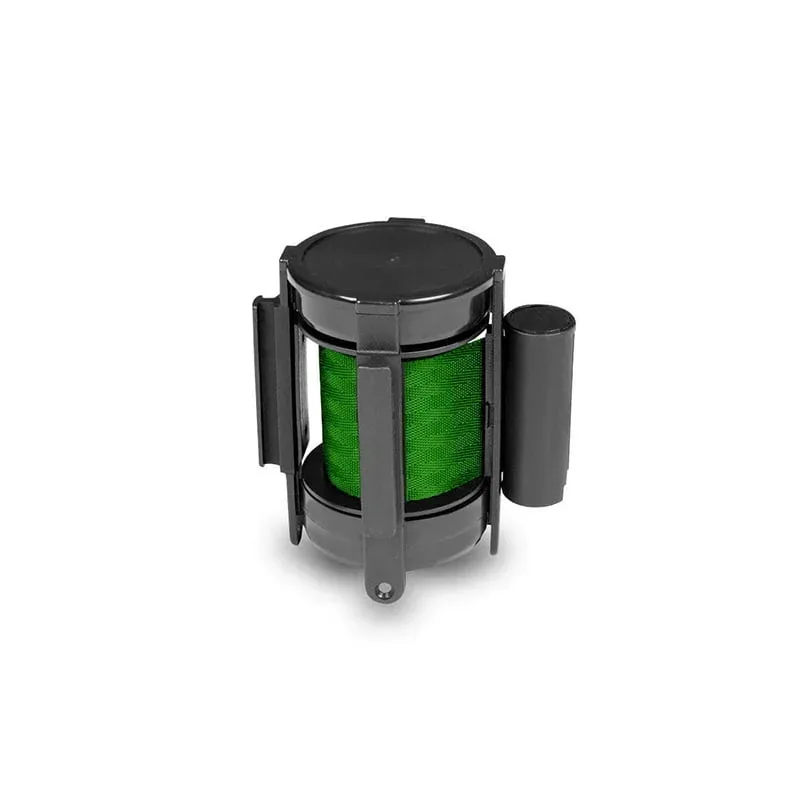 Bandă pentru stâlp delimitator, 210 cm, verde, lățime 45 mm