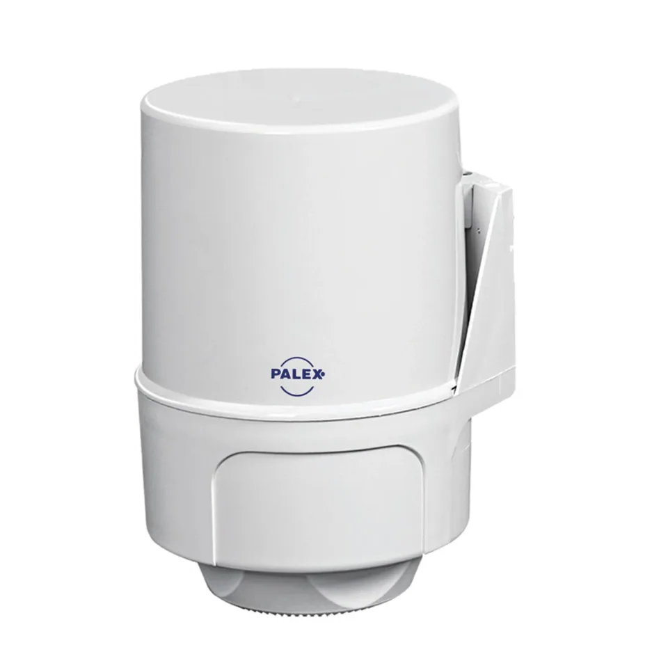 Dispenser pentru rola de bucătărie Palex, alb, ABS, 250 metri, 18.5 x 11 x 30.5 cm