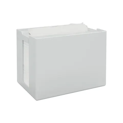 Dispenser pentru șervețele Papernet Basic, per pachet, alb, 16.8 x 12.5 x 10.9 cm