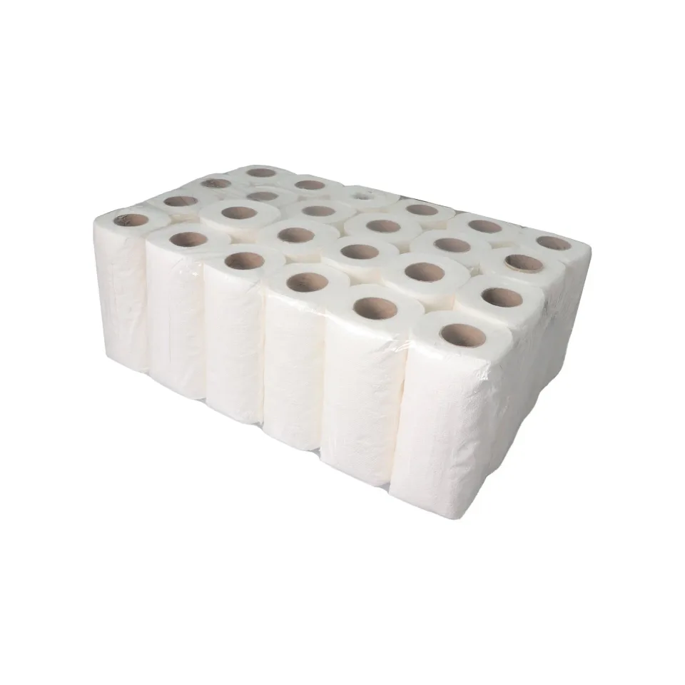 Rolă de bucătărie, celuloză, 170 g, 100 coli, alb, 24 bucăți