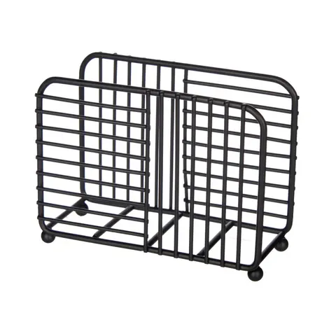 Suport pentru șervețele Kinvara, metal, negru
