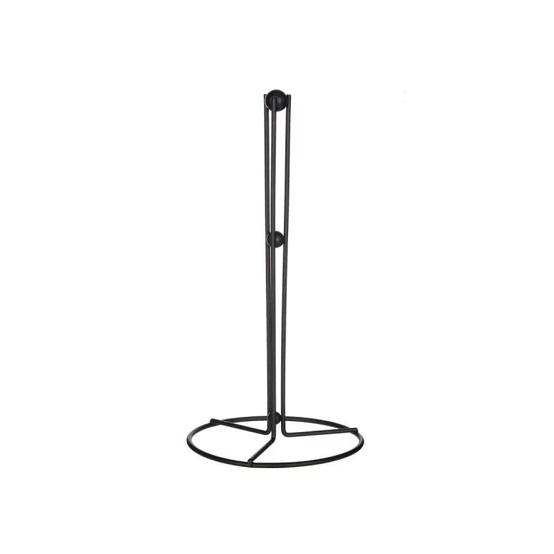 Suport pentru prosoape de hârtie Kinvara, metal, negru