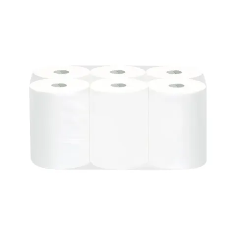 Prosoape de mână, în rola, fără perforație, două straturi, celuloză, 800 g, 6 bucăți
