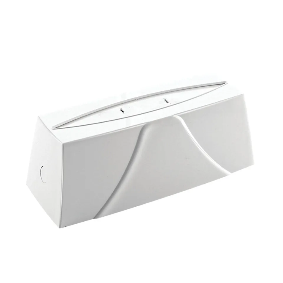 Dispenser pentru prosoape de mâini cu pliere în Z Palex, orizontal, alb, 27 x 10 x 11 cm