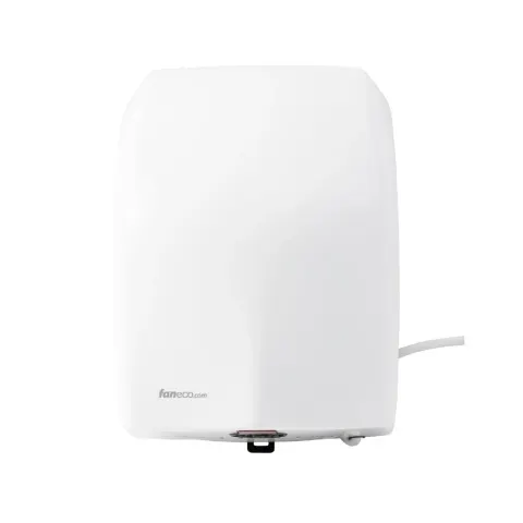 Uscător de mâini Faneco Mistral Pro, 1500 W, alb, 26.3 x 19.4 x 13.2 cm