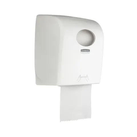 Dispenser pentru prosoape de mâini Kimberly-Clark Aquarius 7375 Autocut, alb, 29.7 x 24.8 x 37.4 cm