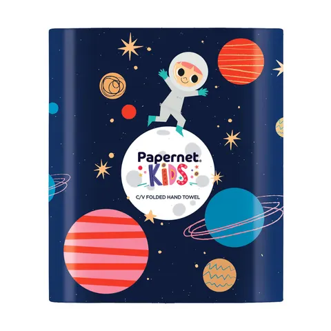 Dispenser pentru prosoape de mâini Papernet Kids Space, 30 x 14.5 x 33.6 cm