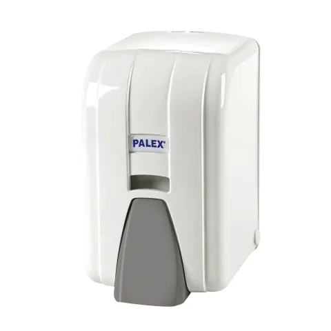 Dozator pentru săpun spumant Palex Profi, 600 ml, alb, ABS, 10.4 x 9.3 x 16.3 cm