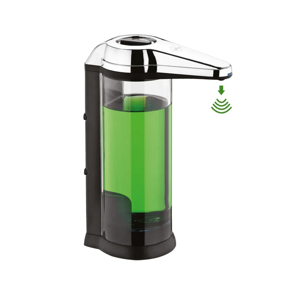 Distribuitor de săpun lichid Rulopak, 550 ml, senzorial, ABS, 80 x 13.5 x 22 cm