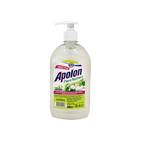 Săpun lichid Apolon Pure Nature, cu pompă, 500 ml