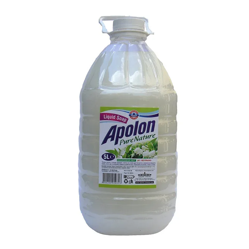 Săpun lichid Apolon Pure Nature, 5 L
