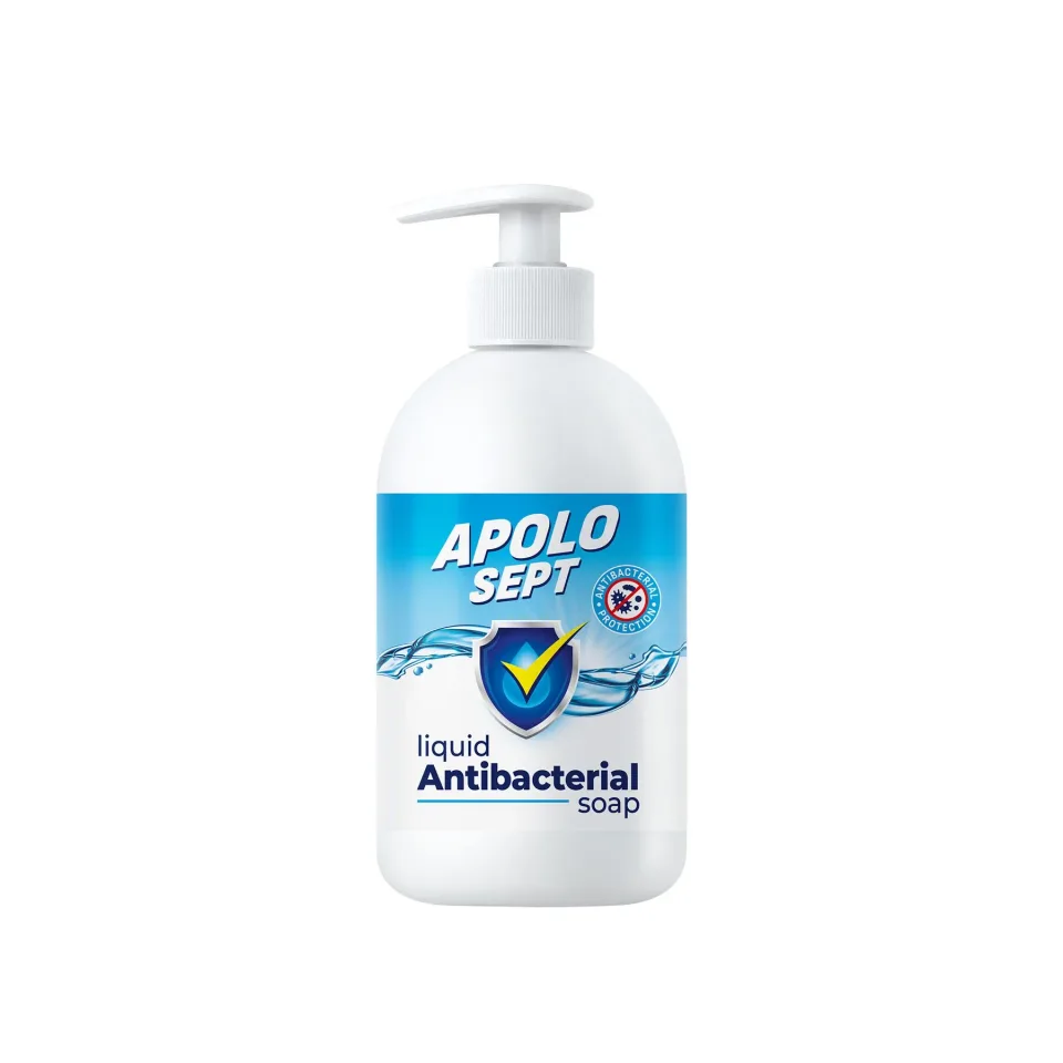 Săpun antibacterian Apolo Sept, lichid, 500 ml