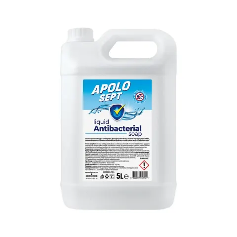 Săpun antibacterian Apolo Sept, lichid, 5 L