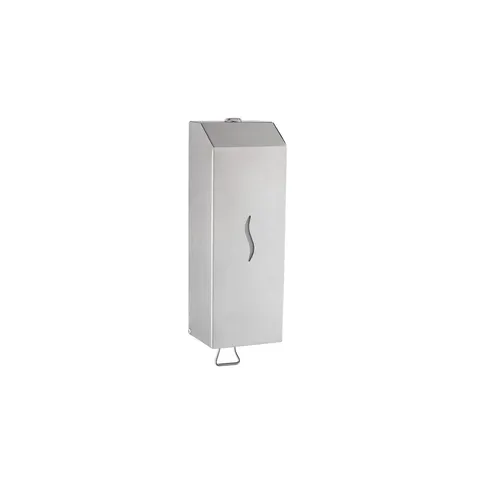 Dispenser pentru săpun lichid Dayco, 8.5 x 10 x 28.5 cm, oțel inoxidabil
